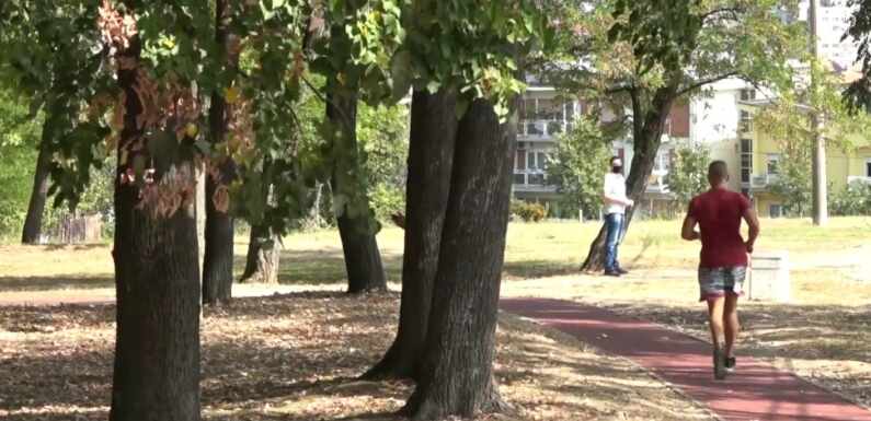 REKONSTRUISANA TRIM STAZA U PARKU BAGDALA