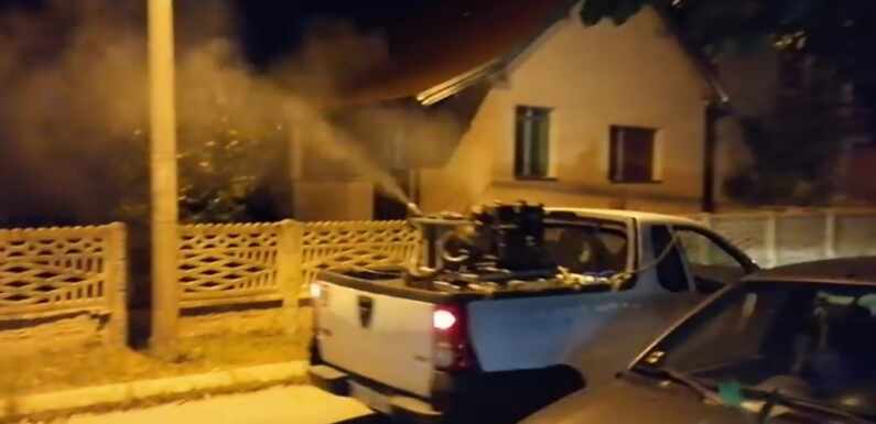 SUZBIJANJE KOMARACA SA ZEMLJE U KRUŠEVCU