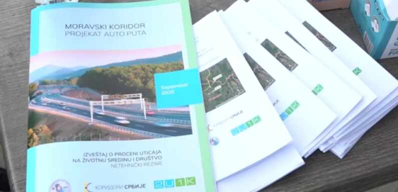 PREZENTACIJA DOKUMENATA I KONSULTACIJE VEZANE ZA “MORAVSKI KORIDOR”