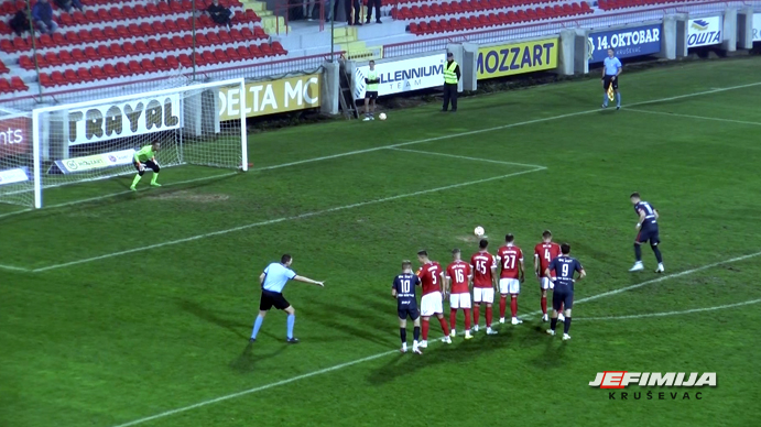 Crvena zvezda pobedila Napredak u Kruševcu sa 1:0 u meču 17. kola