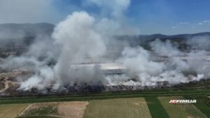 VEĆI BROJ POŽARA NA OTVORENOM REGISTROVAN PROŠLOG VIKENDA. PALJENJE VATRE U ŠUMI I NA OTVORENOM JE ZABRANJENO