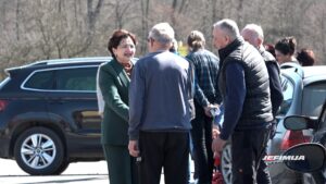 OBILAZAK NEDAVNO ZAVRŠENIH INFRASTRUKTURNIH RADOVA U MESNOJ ZAJEDINICI VITANOVAC