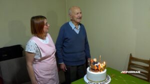KRUŠEVLJANIN RAŠKO JOČIĆ DANAS PROSLAVIO SVOJ 100. ROĐENDAN