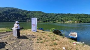 EKO AKCIJA „VOLIM REKU, A TI?“ REALIZOVANA NA JEZERU ĆELIJE