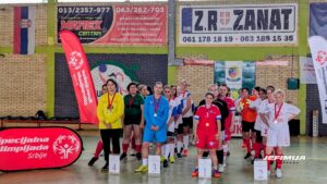 FUDBALERKE PALESTRE OSVOJILE 2. MESTO NA DRŽAVNOM PRVENSTVU SRBIJE U ŽENSKOM INKLUZIVNOM FUDBALU