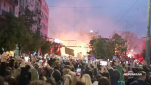 POBEDA STUDENTSKE LISTE PROSLAVLJENA NA TRGU KOSOVSKIH JUNAKA, SLAVLJE NAJAVLJENO I ZA VEČERAS